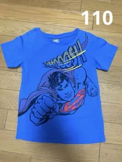 PUMA スーパーマン キッズTシャツ ブルー 110
