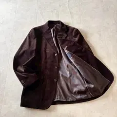 JK223 ★オシャレ★BURBERRYコーディロイジャケットXLサイズのサムネイル