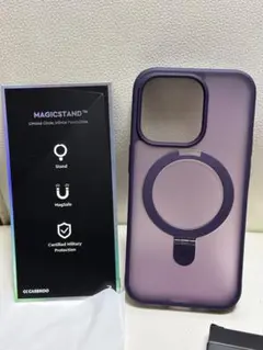 値下げ可能　CASEKOO iPhone14Pro 用スマホケース パープル