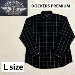 DOCKERS PREMIUM ドッカーズ チェックシャツ サイズＬ