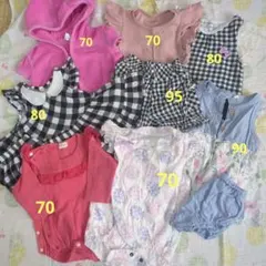 可愛いロンパース　ベビーワンピース　ベビーギャップ　kidszoo まとめ売り