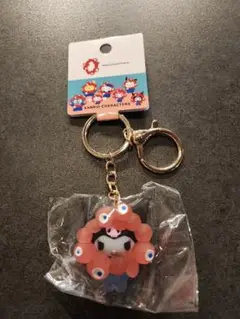 サンリオ ミャクミャク　立体マスコットクリアカラー キーホルダー クロミ