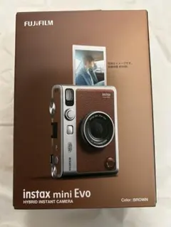 FUJIFILM instax mini Evo ブラウン チェキ