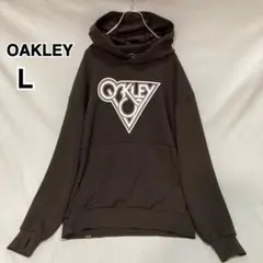 美品 OAKLEY オークリー 切り替えニットジップアップパーカー 黒 
