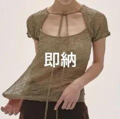 タグ付き新品】TODAYFUL 2way Sheer Knittops - メルカリ