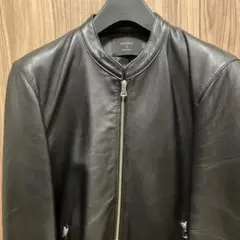 STUDIOUS ソフトラムレザーシングル　ジャケット
