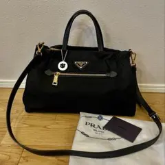 PRADA プラダ⭐︎2WAY ナイロンショルダーバッグ ブラックのサムネイル