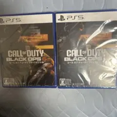 CALL OF DUTY BLACK OPS 6 PS5新品2枚