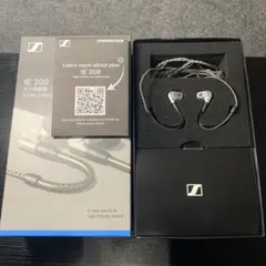 美品 SENNHEISER ゼンハイザー IE200 有線イヤホン シルバー - メルカリ