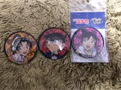 名探偵コナン 遠山和葉 コナン展 缶バッジ 70個セット 痛バッグ conan5th_shikaku_canbadge_kazu