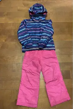 PURECONSCIOUS 子ども用スキーウェア ストライプ130