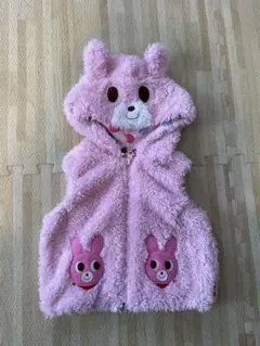 HOT BISCUITS ミキハウス のうさぎさん ベスト