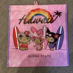 新品　ハワイ限定　ABCストア　キティ クロミ マイメロ エコバッグ