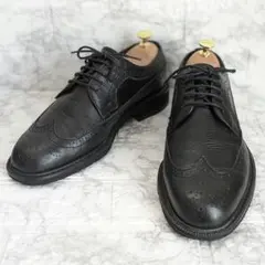 極美品☆大塚製靴 Happy Walker ロングウイングチップ 本革 25cmのサムネイル
