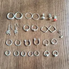 シルバー製ピアス まとめ売り