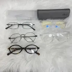 メガネ5個セット