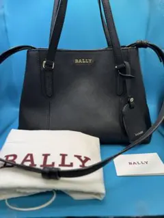 BALLY 黒 レザー ショルダーバッグ 本体 ♥︎未使用に近い
