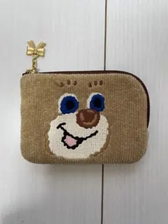 美品!LOVERARY＊ドアップテディL字ポーチ