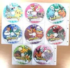 ポケモン ベストコレクションDVD 8枚 ミュウと波動の勇者ルカリオ 劇場