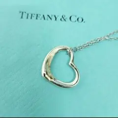 26日まで限定価格Tiffany & Co. オープンハート ネックレス