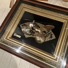 あこや真珠.白蝶貝の家紋額縁 あこや真珠.白蝶貝の家紋額縁 - メルカリ