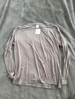 determ; ラベンダー 長袖Tシャツ Lサイズ