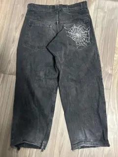 earl skateboards s デニム 黒 蜘蛛の巣 - メルカリ