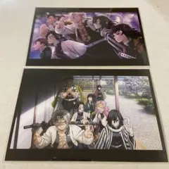鬼滅の刃 OP ED ポストカード 柱稽古編 全集中展 柱 集合 2枚