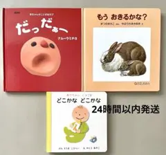 絵本 だっだぁー もうおきるかな？ どこかなどこかなまとめ売り３冊