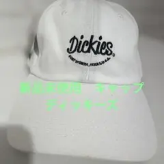 新品未使用　Dickies ホワイト ベースボールキャップのサムネイル