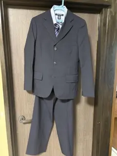 ストライプ スーツ シャツネクタイ付き