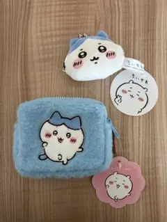 ちいかわ　ハチワレ　ポーチ　2点セット