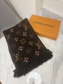 LOUIS VUITTON モノグラム マフラー ブラウン
