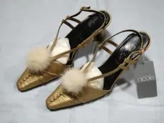 訳あり NICOLE ニコル ストラップパンプス