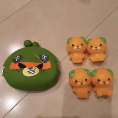 ダークみきゃん　コインケース　がま口　財布　ソフビみきゃん　新品未使用　ま