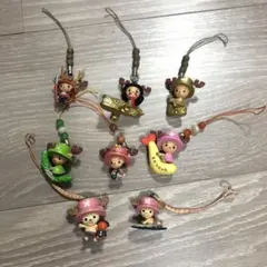 ONEPIECE ワンピース チョッパー ご当地ストラップ 8個まとめ売り