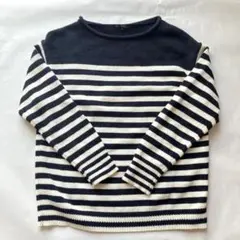 23区 ボーダー 長袖セーター ロールネック　オンワード樫山38