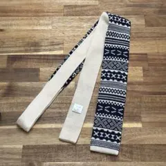 BEAUTY&YOUTH ニットネクタイ ネイビー