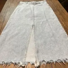 ZARA デニムロングスカート