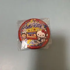 サンリオキャラクターズ キラキラBIG缶バッジ２ ハローキティー