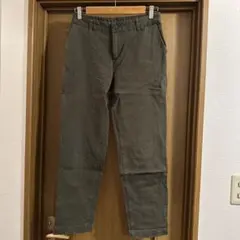無印良品 コットンスラックス カーキのサムネイル