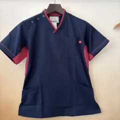 le coq sportif 半袖シャツ S ネイビー/ピンクのサムネイル