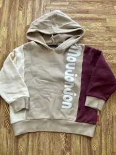 moujonjon フード付き　パーカー 100cm 男の子　女の子