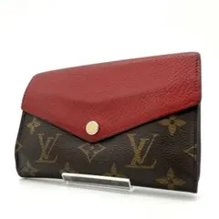 ルイヴィトン モノグラ厶 パラス コンパクト ２つ折り財布 ダブルホック