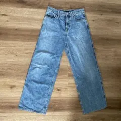 UNIQLO JEANS ライトブルー ストレートデニム