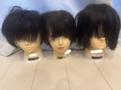 【カットウィッグ】【使用済み】【メーカーランダム】３体セット