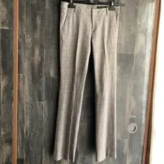 green label relaxing 美品 パンツ スラックス チェック柄