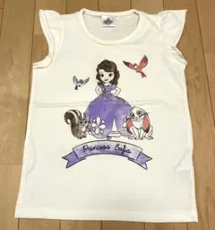 プリンセスソフィア Tシャツ 120 ノースリーブ