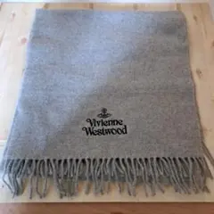 Vivienne Westwood ウールマフラー グレーのサムネイル