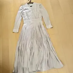 セルフォード　シフォンプリーツワンピース